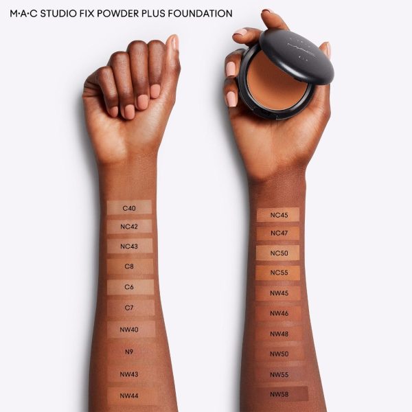  MAC Studio Fix Powder Plus Foundation : Foundation Makeup :  Beauty & Personal Care